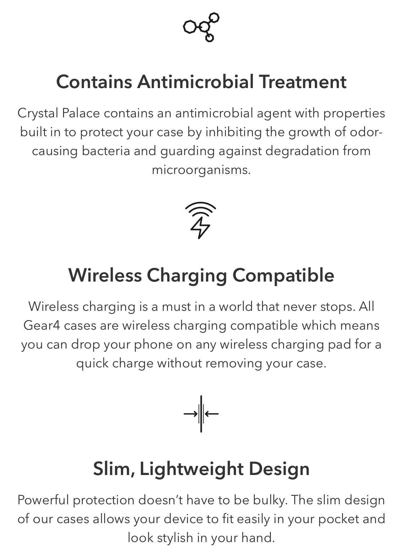 ZAGG Gear4 Crystal Palace Clear Hardshell Phone Case without MagSafe- for Apple iPhone Series - Super Savings Technologies Co.,LTD ZAGG Gear4 Crystal Palace Clear Hardshell Phone Case without MagSafe- for Apple iPhone Series - Super Savings Technologies Co.,LTD